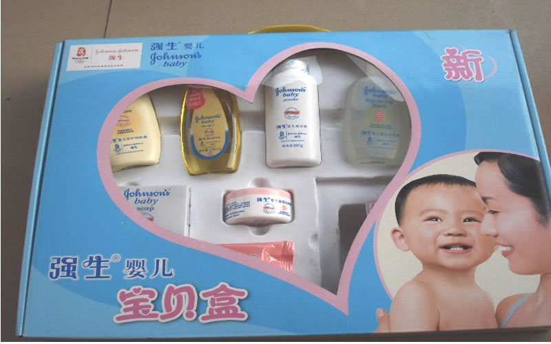强生婴儿洗护用品宝贝盒(礼品装)