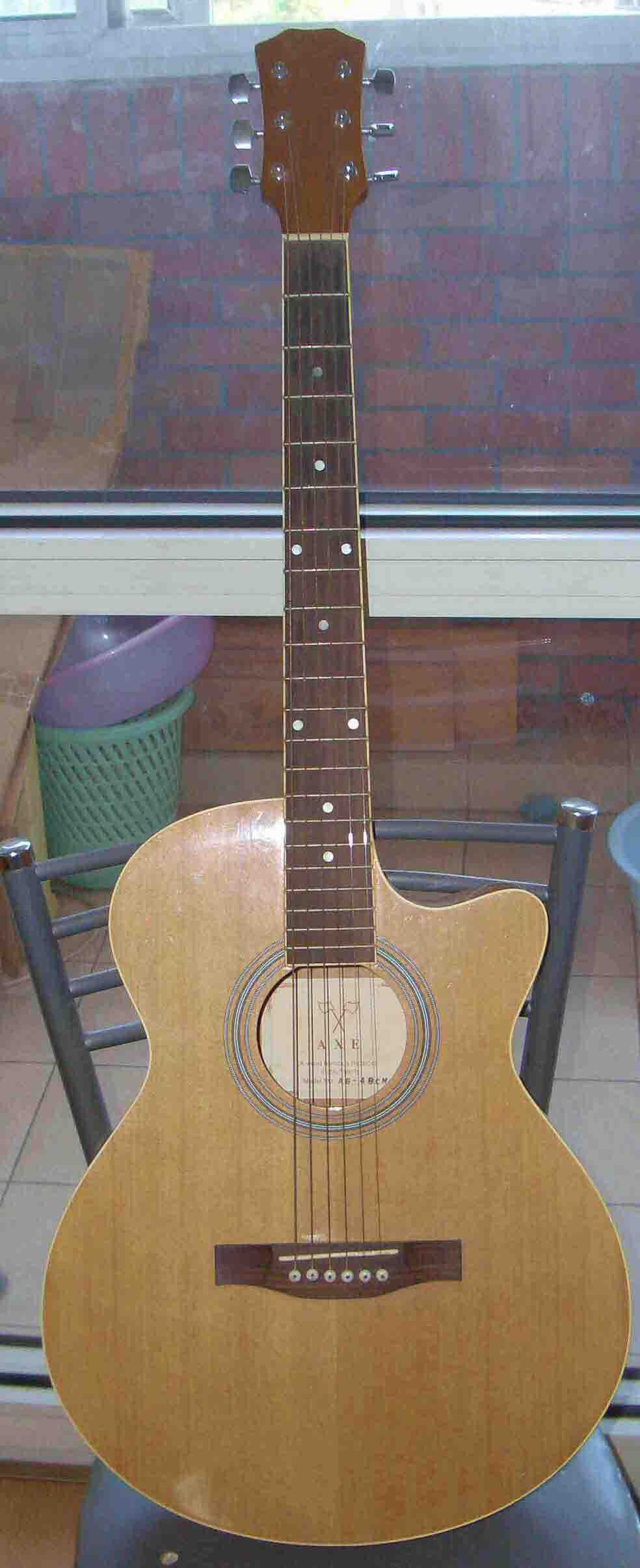 木吉他,AXE-AG-48cn,送吉他送调音器和吉他教