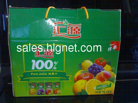 汇源100%纯果汁礼盒
