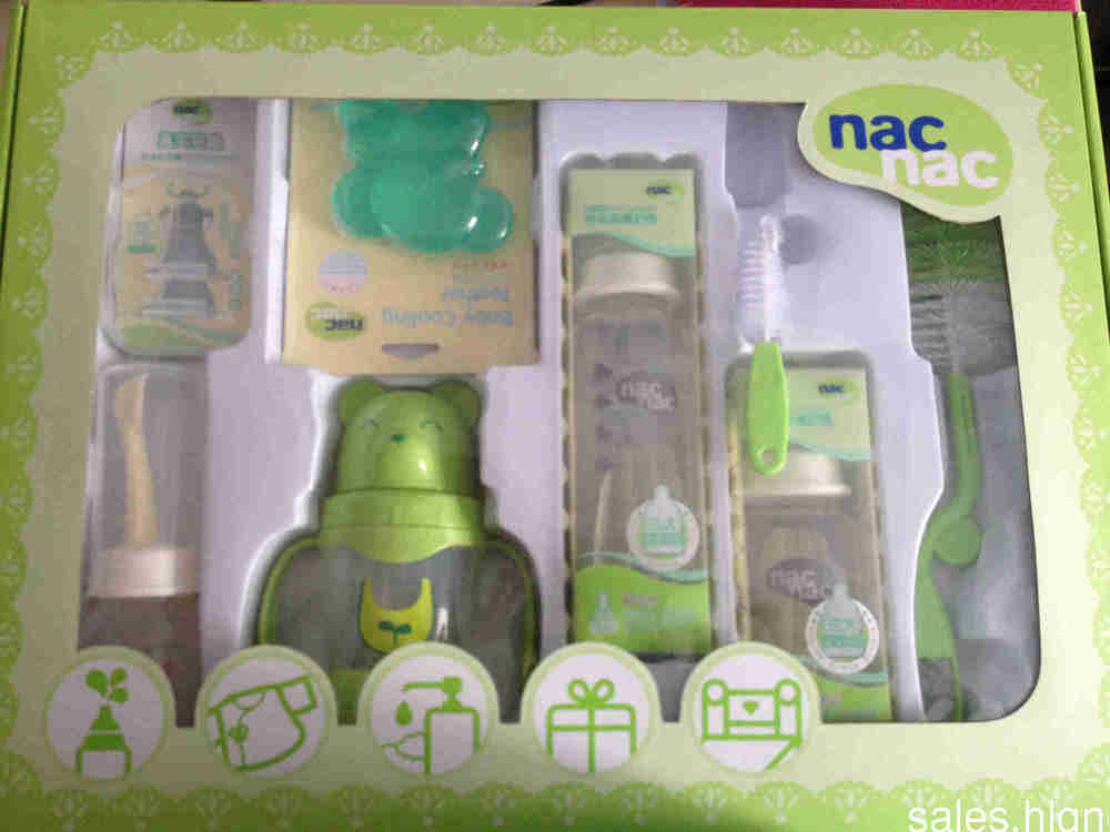 nac nac丽婴房新生哺乳礼盒全新转让