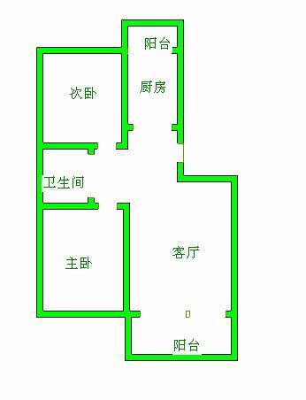 ★性价比最好的两居 地理位置 格局 楼层
