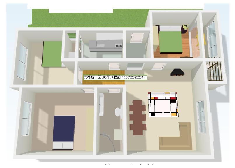出售回龙观龙禧怨一区经典三居室商品房