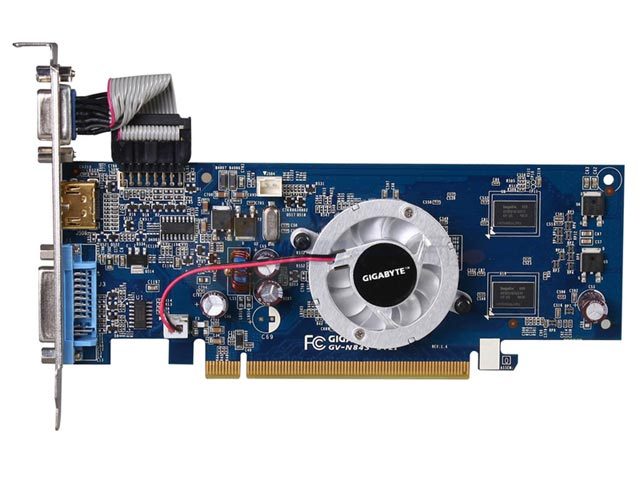 Gigabyte 技嘉 GV-N84S-512I 512MB 64-bit GDDR2 显卡