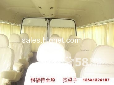 全新15座福特全顺优惠出租老司机为您服务